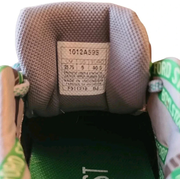 Asics Gel-Cumulus 20 2019 BOSTON Ltd EDITION Women Running Shoes Sz 9 Grey Green - Picture 9 of 11